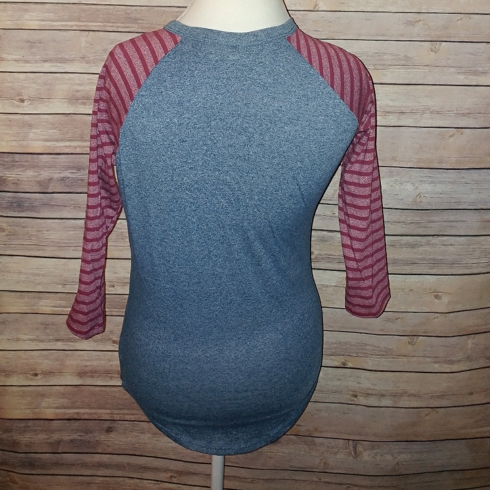 LuLaRoe Randy Baseball Tee - Picture 3 of 5